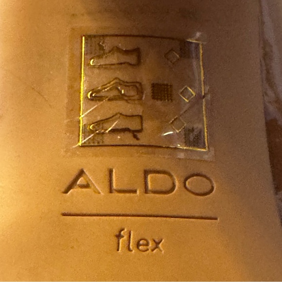 Aldo Audrella Patent Leather Ankle Boot Bootie Size 10 - Picture 5 of 12